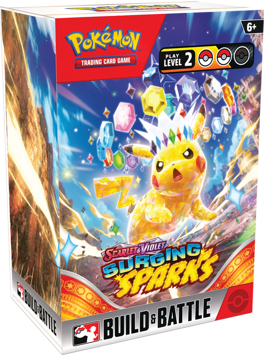 Pokémon TCG: Scarlet & Violet - Surging Sparks Build & Battle Box