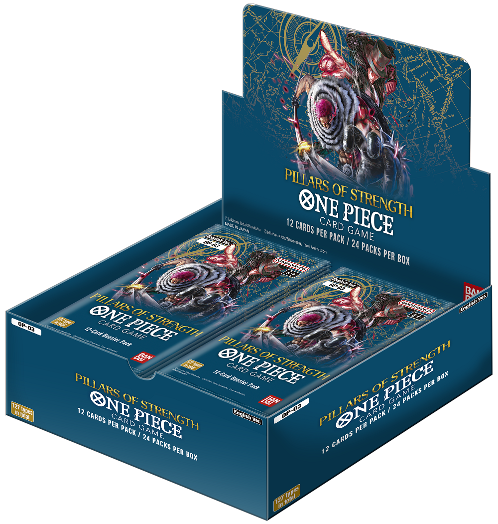 One Piece CG: Pillars of Strength - Booster Box [OP-03] | Silver Goblin