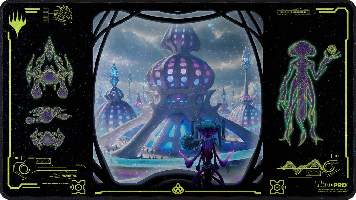 Edge of Eternities Playmat Holofoil Uthros, Titanic Godcore