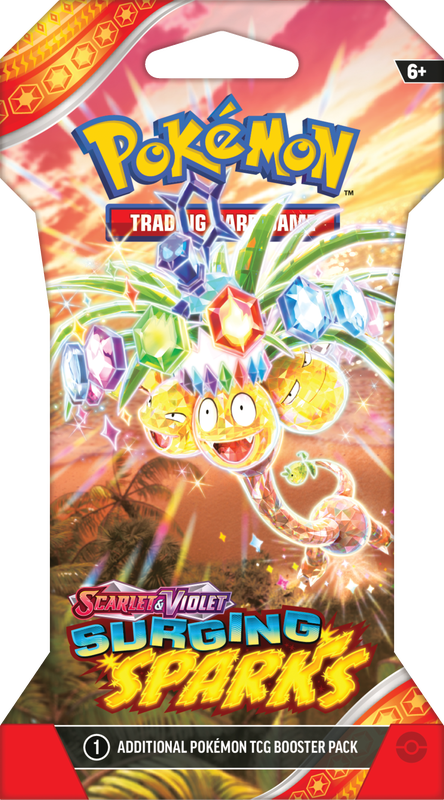 Pokémon TCG: Scarlet & Violet - Surging Sparks Sleeved Booster
