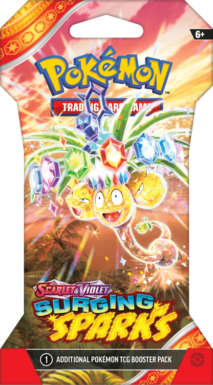 Pokémon TCG: Scarlet & Violet - Surging Sparks Sleeved Booster