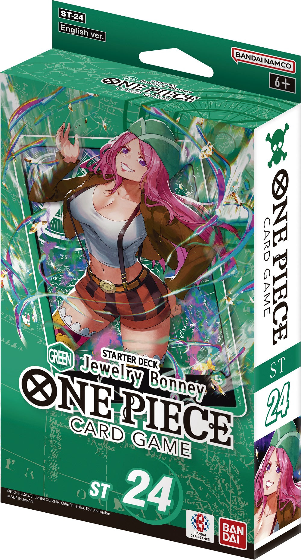One Piece CG: Starter Deck - Green Jewelry Bonney [ST-24]
