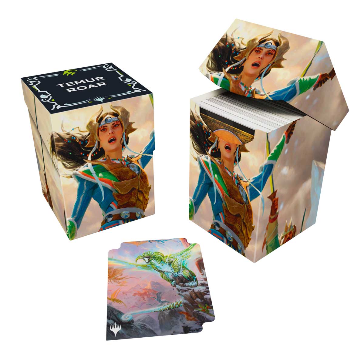 Tarkir: Dragonstorm Deck Box - Eshki, Temur’s Roar / Ureni of the Unwritten [100ct]