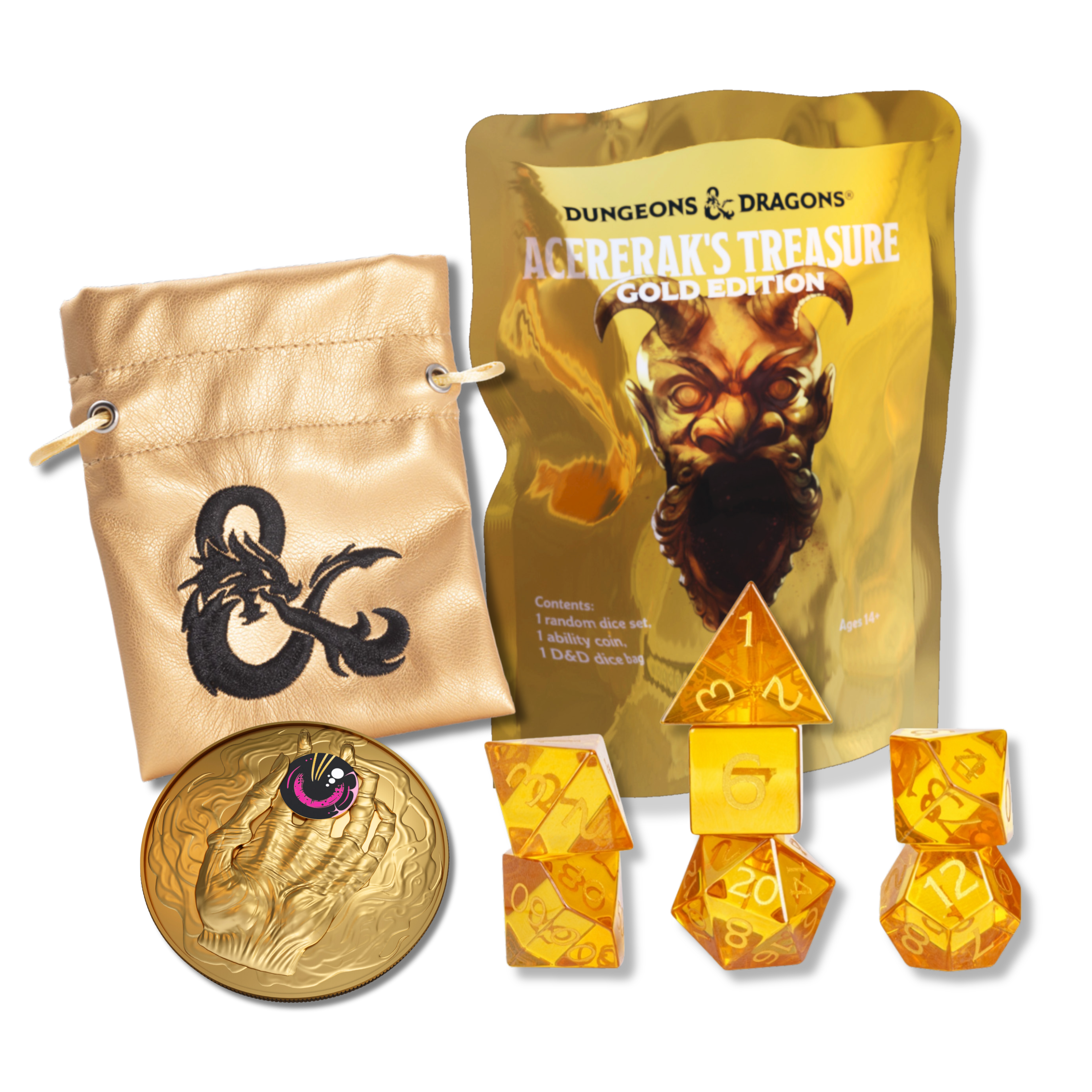 Dungeons & Dragons: Acererak's Treasure Packs - Gold Edition | Silver Goblin