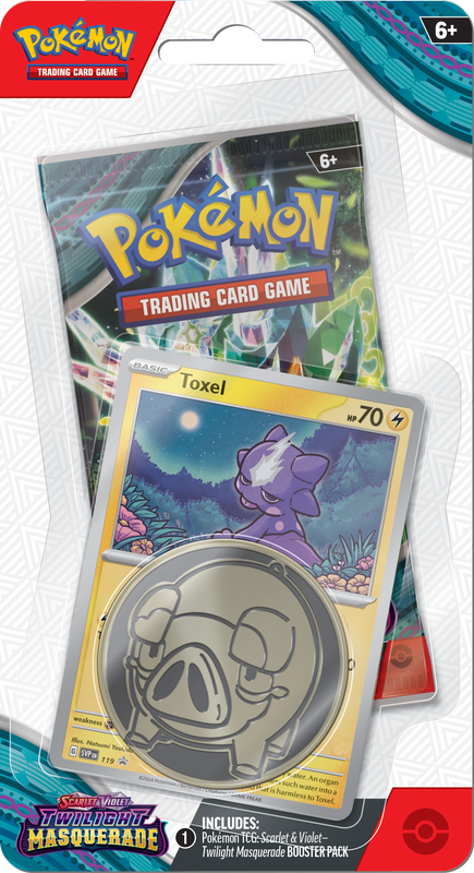 Pokémon TCG: Scarlet & Violet - Twilight Masquerade Checklane Blister