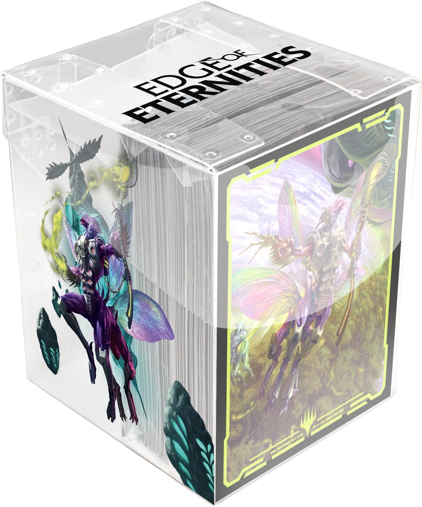 Edge of Eternities Deck Protector Sleeves in Clear Box [100ct]