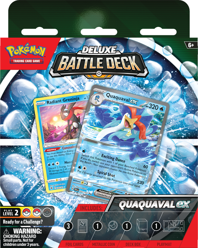 Pokémon TCG: ex Deluxe Battle Deck - Meowscarada ex/Quaquaval ex