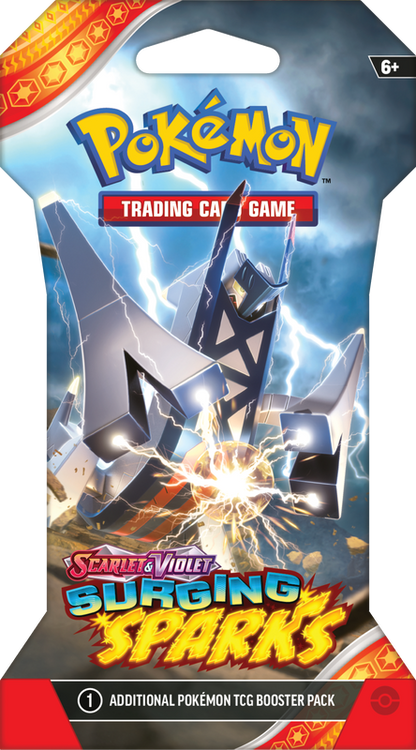 Pokémon TCG: Scarlet & Violet - Surging Sparks Sleeved Booster