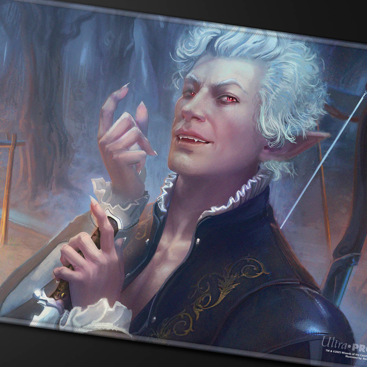 Commander Series Playmat Stitched Astarion, the Decadent