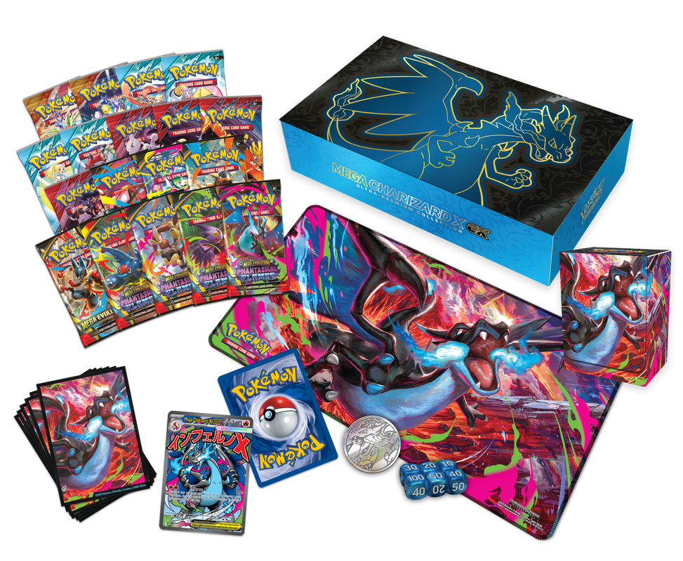 Pokémon TCG: Mega Charizard X ex Ultra-Premium Collection