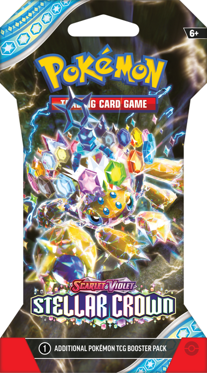 Pokémon TCG: Scarlet & Violet - Stellar Crown Sleeved Booster