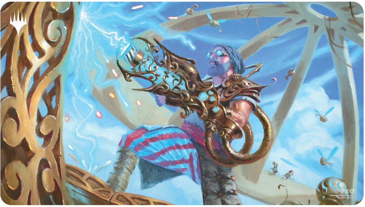 Modern Horizons 3 Playmat Satya, Aetherflux Genius-Silver Goblin