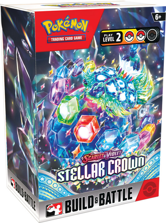 Pokémon TCG: Scarlet & Violet - Stellar Crown Build & Battle Box