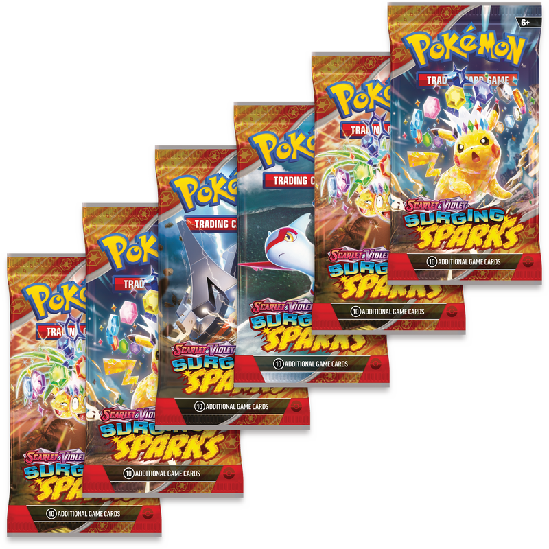 Pokémon TCG: Scarlet & Violet - Surging Sparks Booster Bundle