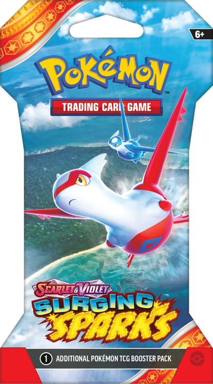 Pokémon TCG: Scarlet & Violet - Surging Sparks Sleeved Booster