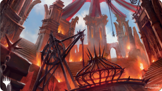 Ravnica Remastered Playmat Cult of Rakdos Blood Crypt-Silver Goblin