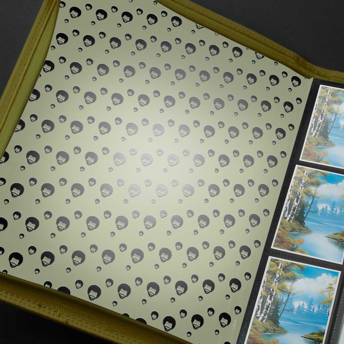 Bob Ross Lakeside Path 9-Pocket Zippered PRO-Binder