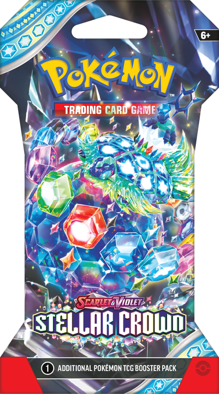 Pokémon TCG: Scarlet & Violet - Stellar Crown Sleeved Booster | Silver Goblin