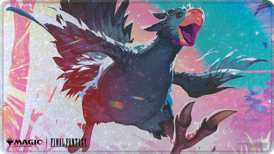 FINAL FANTASY Playmat Holofoil Travelling Chocobo (Black)