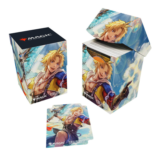 FINAL FANTASY Deck Box - Tidus, Yuna's Guardian [100ct]