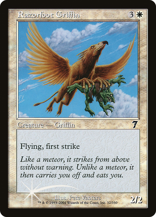 Razorfoot Griffin (032) Foil - Seventh Edition