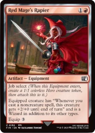 Red Mage's Rapier (152) - FINAL FANTASY