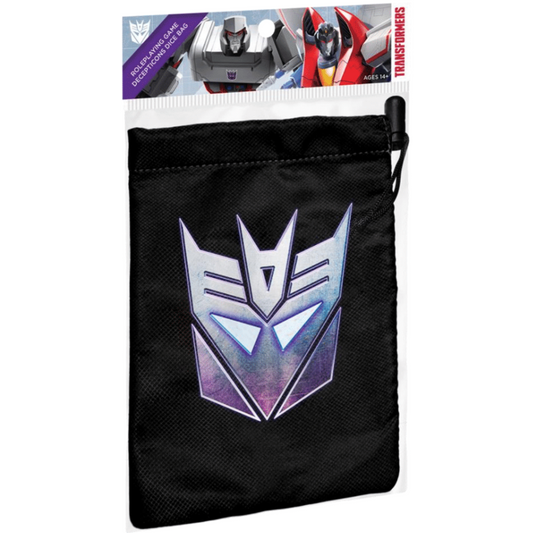 Transformers Roleplaying Game Decepticon Dice Bag