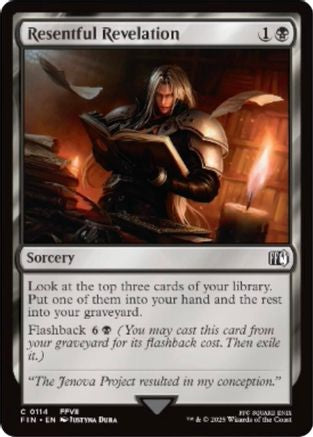 Resentful Revelation (114) Foil - FINAL FANTASY