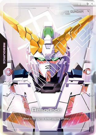 Resource (C+) (R-003) Holofoil - Newtype Rising