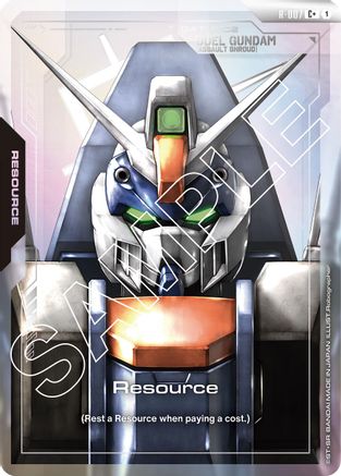 Resource (C+) (R-007) Holofoil - Newtype Rising