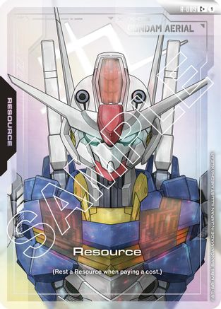 Resource (C+) (R-009) Holofoil - Newtype Rising