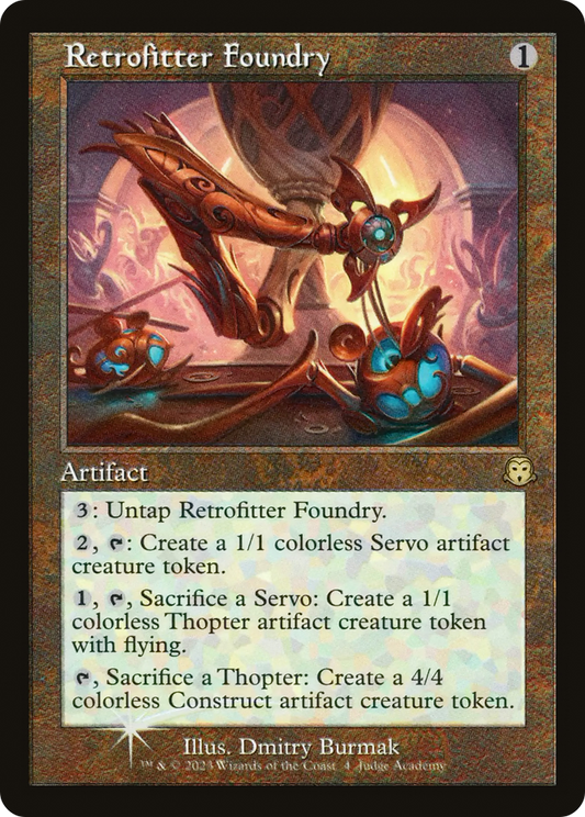 Retrofitter Foundry (Retro) (004) Foil - Judge Gift Cards 2023