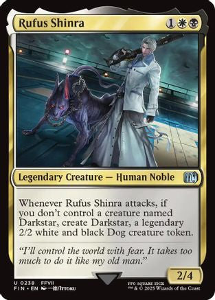 Rufus Shinra (238) Foil - FINAL FANTASY