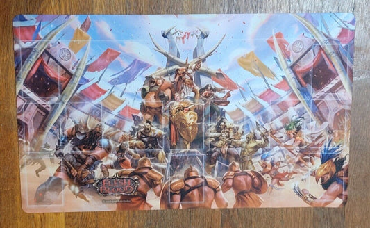 Flesh and Blood Playmat Heavy Hitter Box Art-Silver Goblin