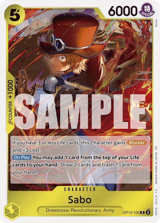 Sabo (OP12-100) Foil