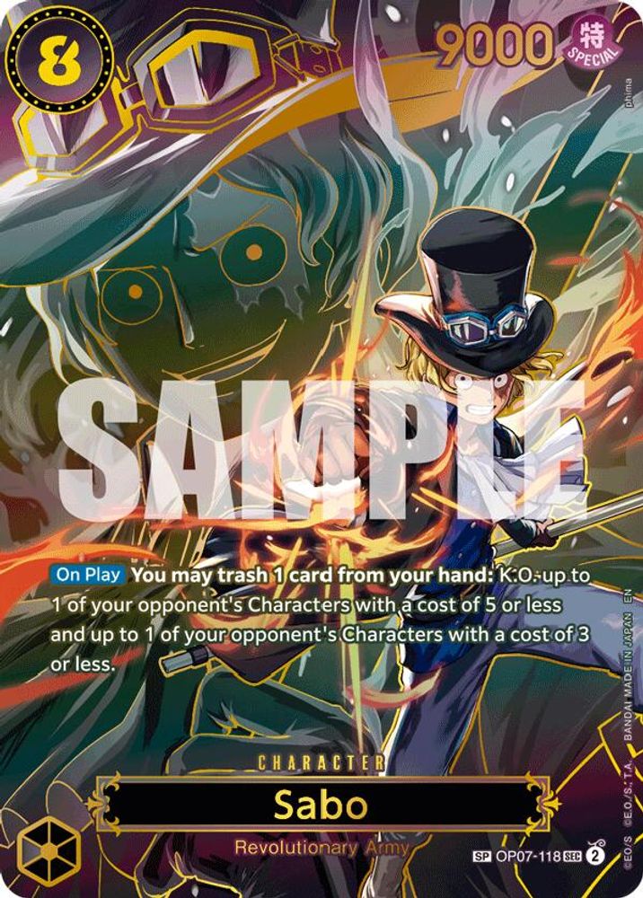 Sabo (SP) (OP07-118) Foil