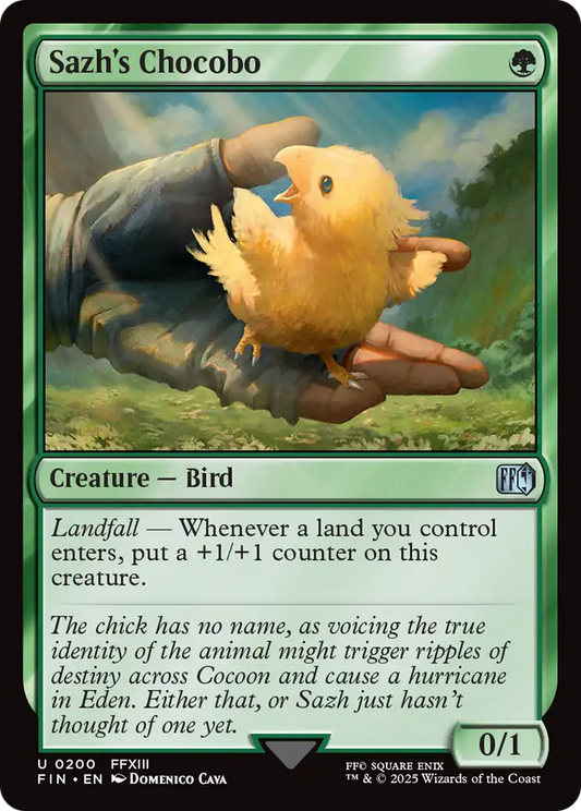 Sazh's Chocobo (200) Foil - FINAL FANTASY