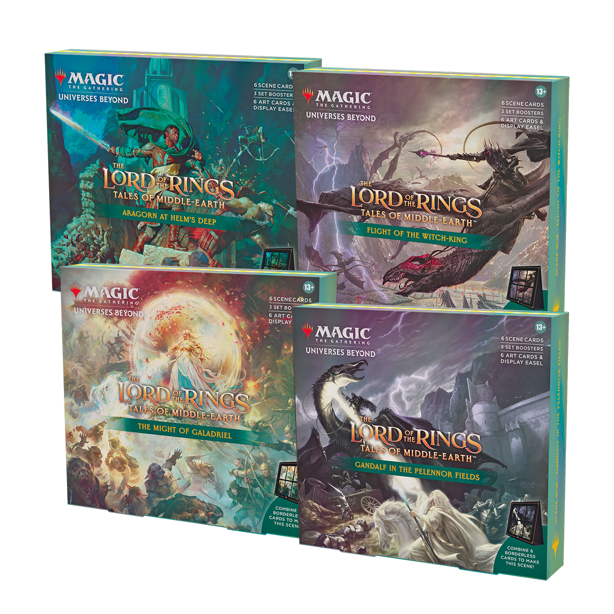 The Lord of the Rings: Tales of Middle-earth Scene Box Bundle | Silver Goblin
