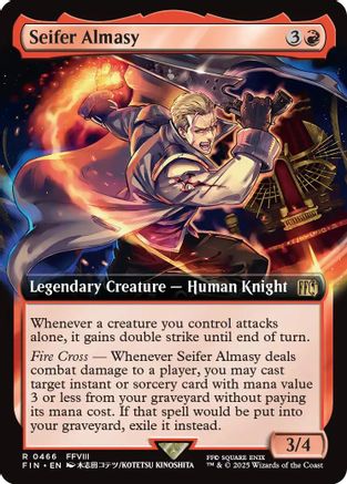 Seifer Almasy (Extended Art) (466) Foil - FINAL FANTASY