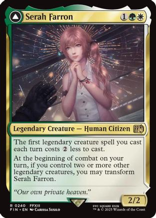Serah Farron // Crystallized Serah (240) Foil - FINAL FANTASY