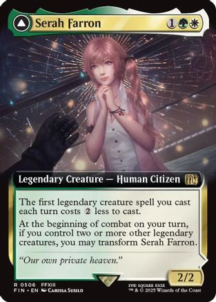 Serah Farron // Crystallized Serah (Extended Art) (506) Foil - FINAL FANTASY