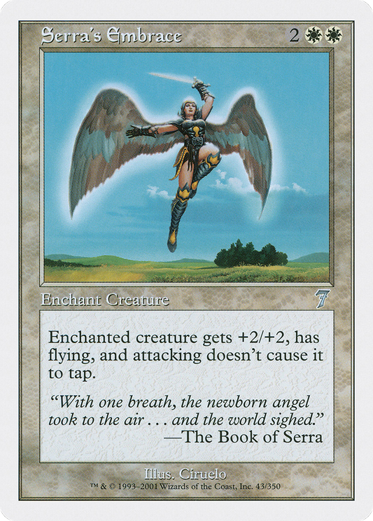 Serra's Embrace (043) - Seventh Edition