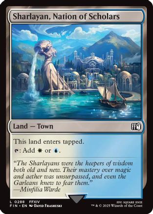 Sharlayan, Nation of Scholars (288) Foil - FINAL FANTASY