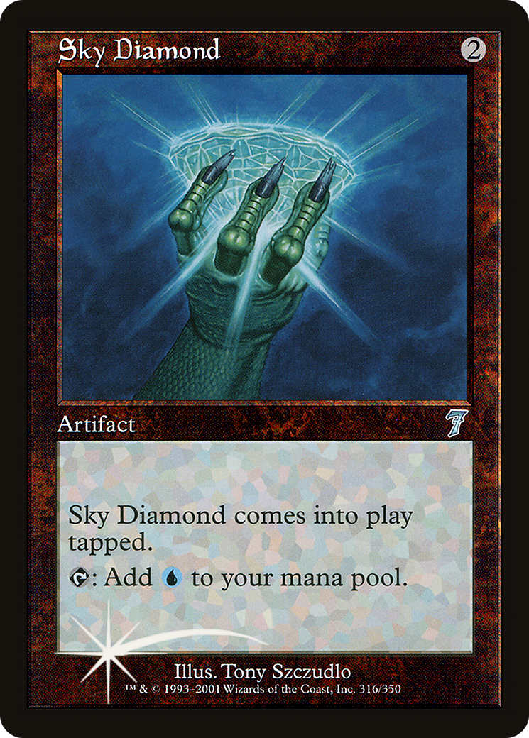 Sky Diamond (316) Foil - Seventh Edition