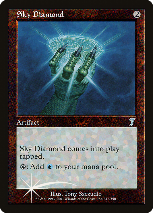 Sky Diamond (316) Foil - Seventh Edition