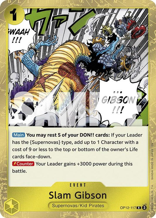 Slam Gibson (OP12-117) Foil