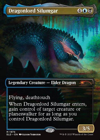 Dragonlord Silumgar // Dragonlord Silumgar (1974) Foil - Secret Lair Drop
