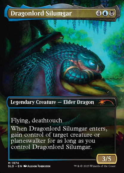 Dragonlord Silumgar // Dragonlord Silumgar (1974) Foil - Secret Lair Drop
