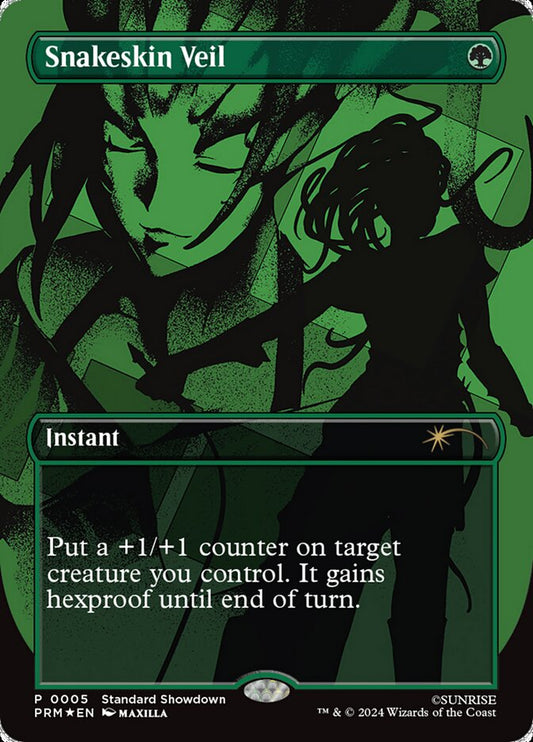 Snakeskin Veil (005) (Cowboy Bebop) Foil - Standard Showdown Promos