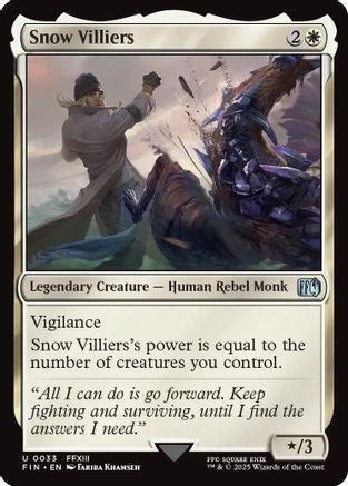 Snow Villiers (033) Foil - FINAL FANTASY